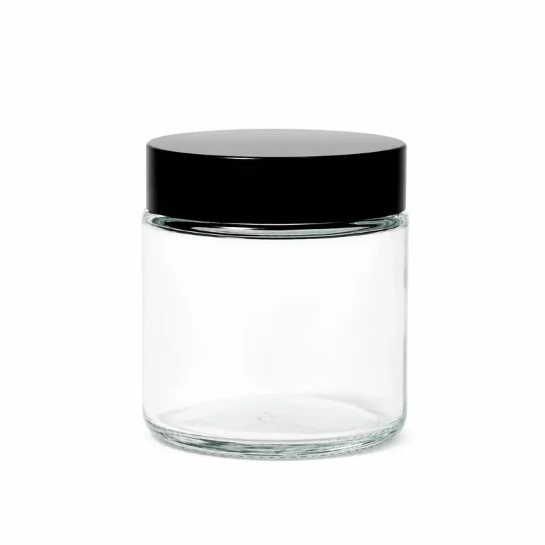 100ml Clear Glass Jar With Lid
