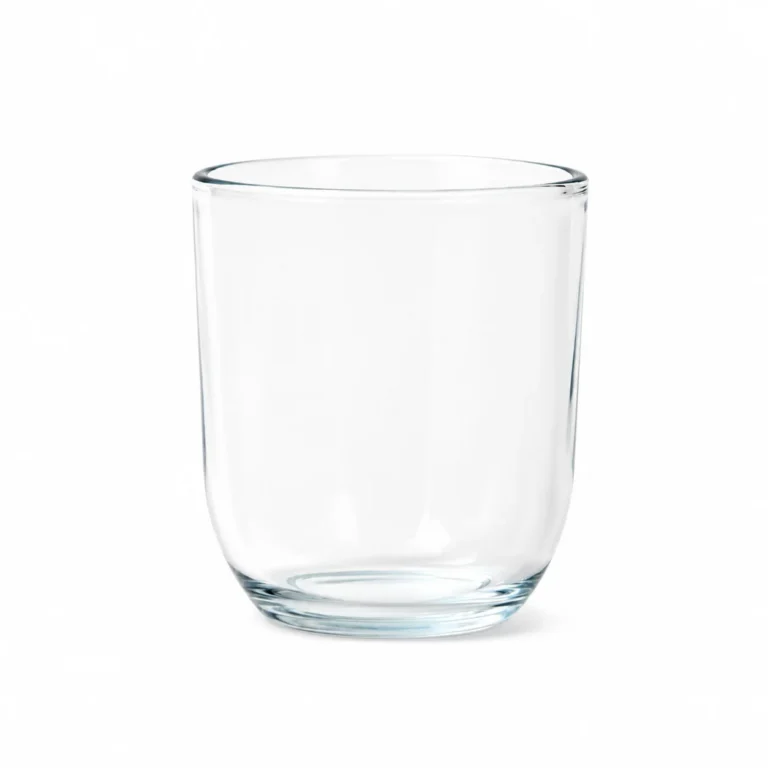 20cl Clear Curved Glass