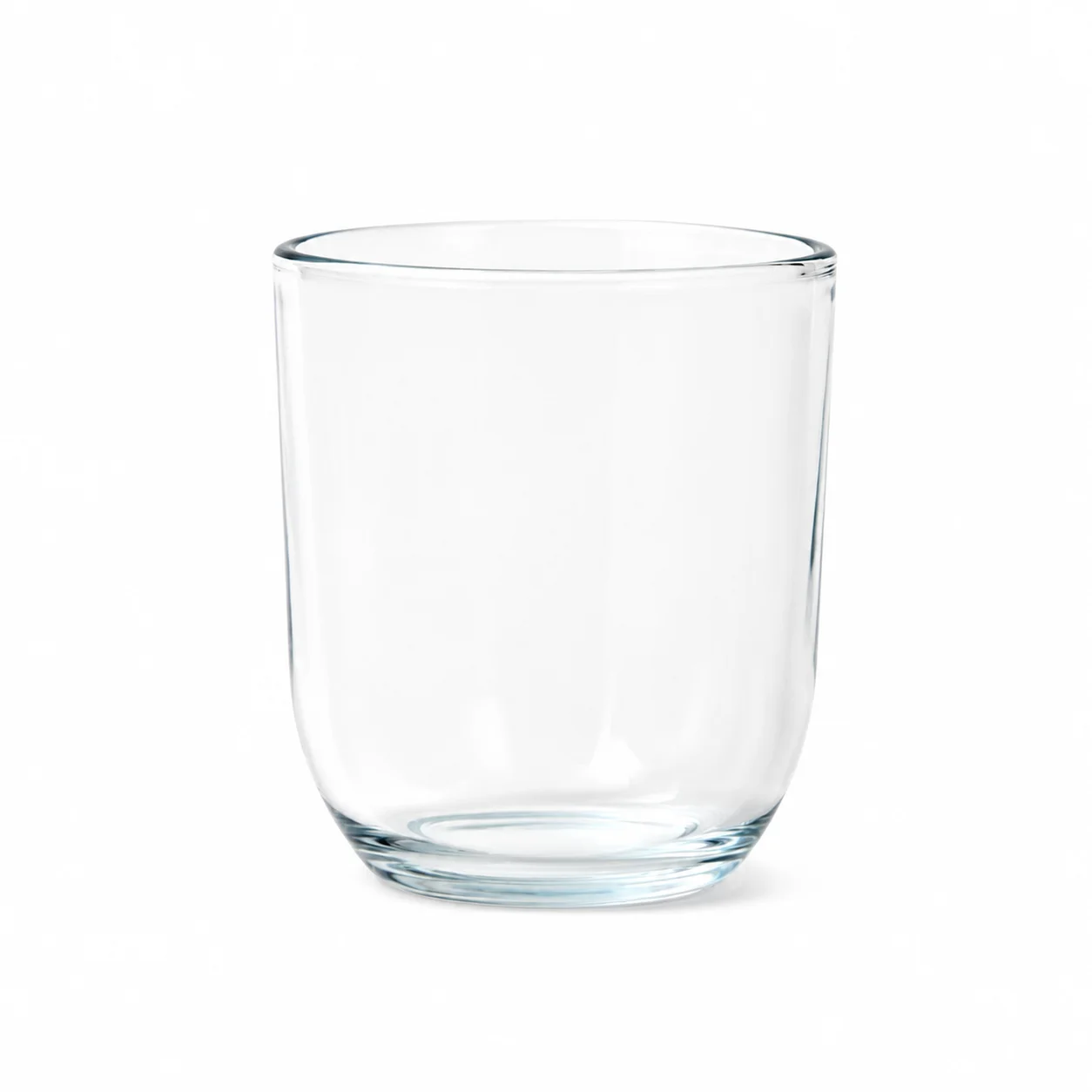 20cl Clear Curved Glass