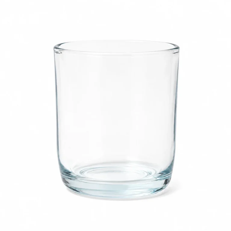 30cl Clear Curved Glass