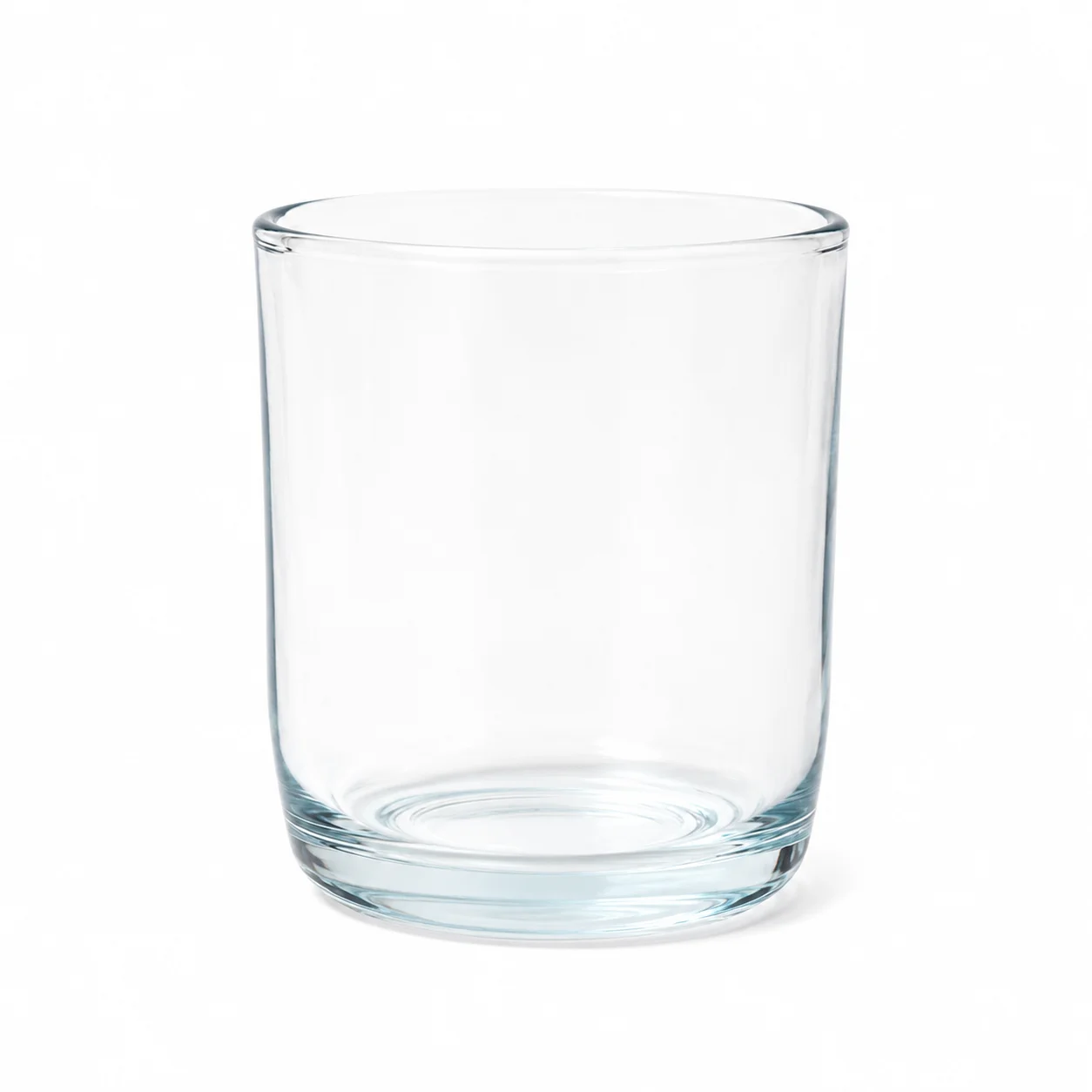 30cl Clear Curved Glass