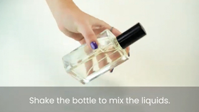 shake the bottle