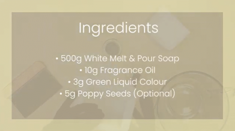 measure ingredients