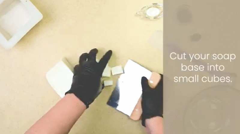 cut into cubes