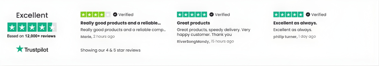 Trustpilot reviews