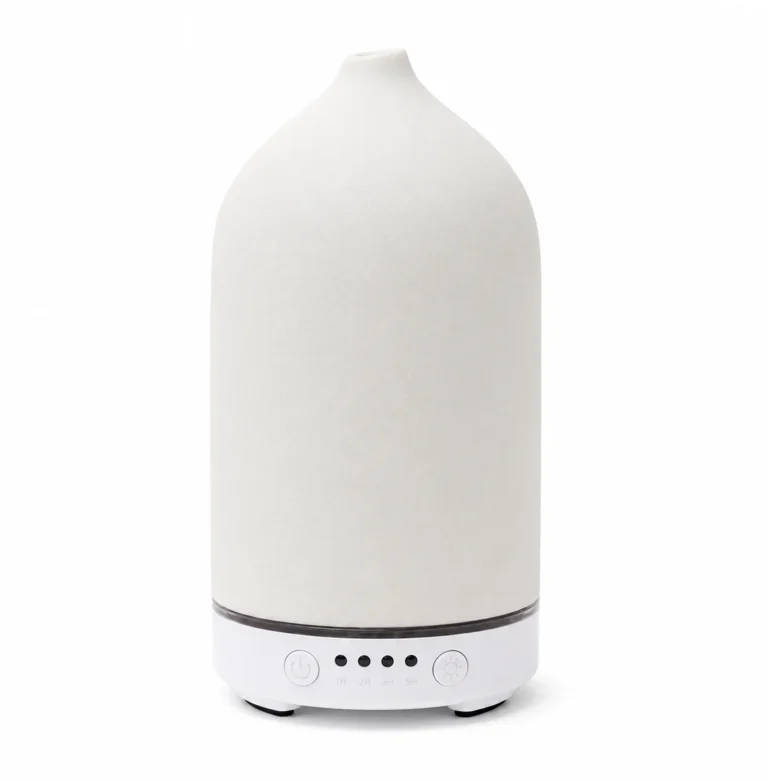 Textured White Ceramic Electric Aroma Diffuser