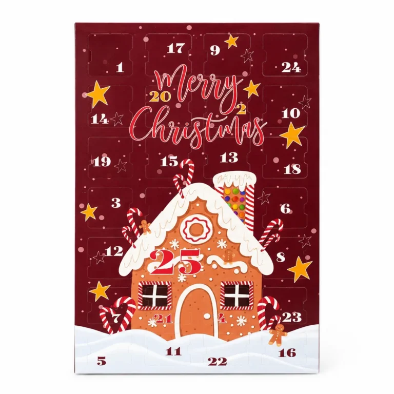 Christmas Red Gingerbread House